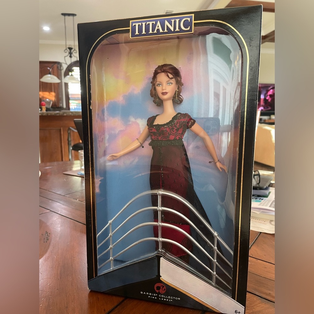 Collectible Titanic Barbie Doll - 2007 Pink Label